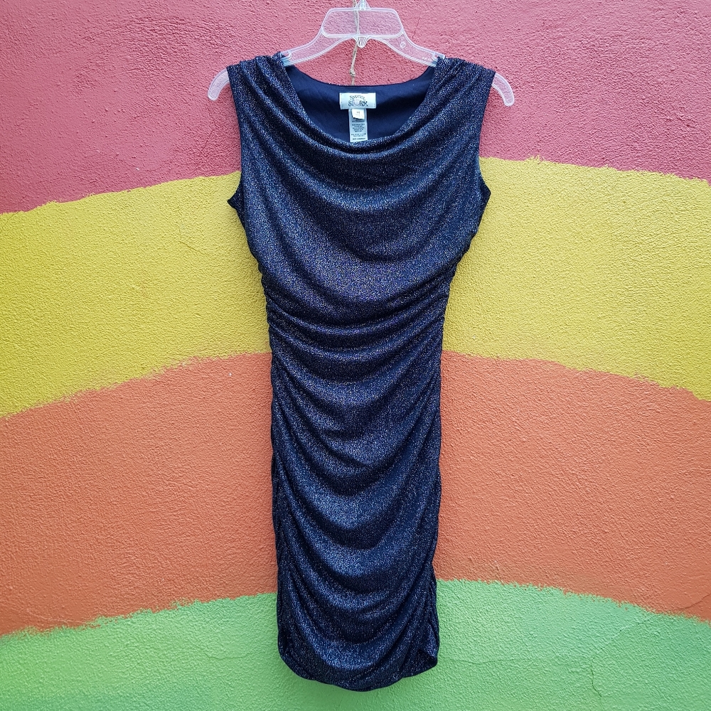 Women's Sweet Storm glitter evening mini dress M